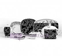 سرویس چینی كاترينا مشكي سرویس چینی كاترينا مشكي